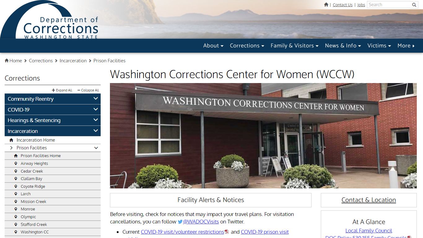 Washington Corrections Center for Women (WCCW)